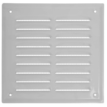 Osłonka / Kratka wentylacyjna 14x14 szara skośna EL
