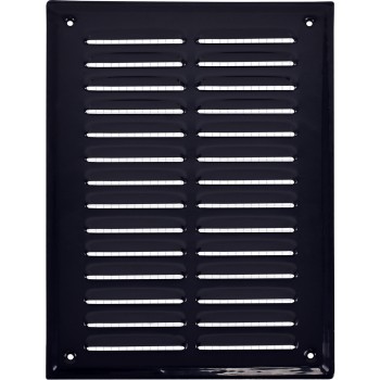 Osłonka / Kratka wentylacyjna 14x21 czarna skośna