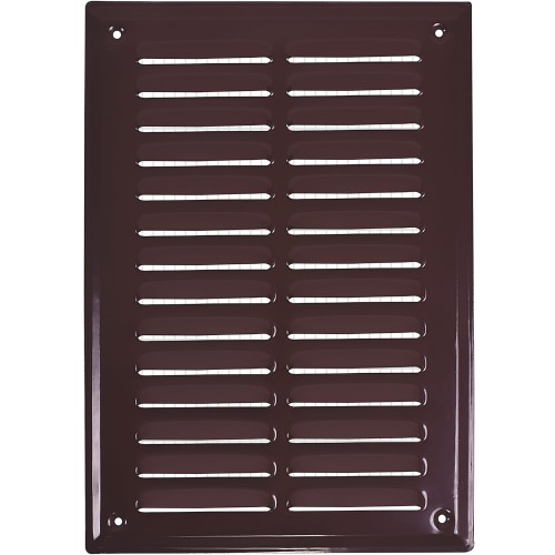 Osłonka kratka wentylacyjna 14x21 brązowa skośna