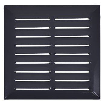 Kratka wentylacyjna 14x14 antracyt skośna EWL