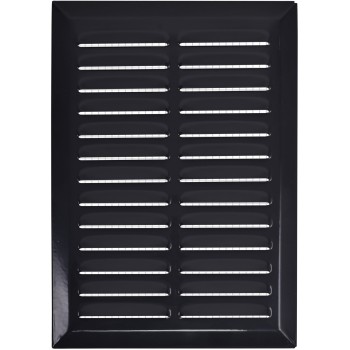 Kratka wentylacyjna 14x21 czarna skośna EWL