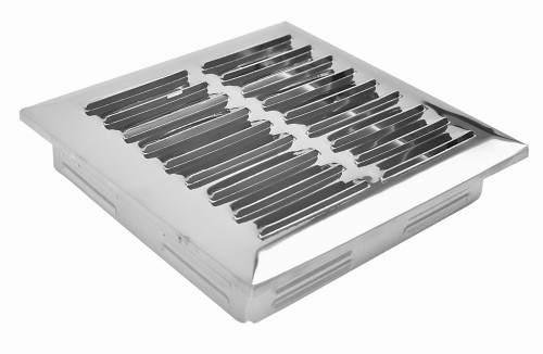 Kratka wentylacyjna 14x21 nierdzewna skośna