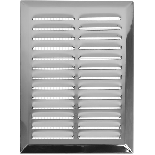 Kratka wentylacyjna 14x21 nierdzewna skośna