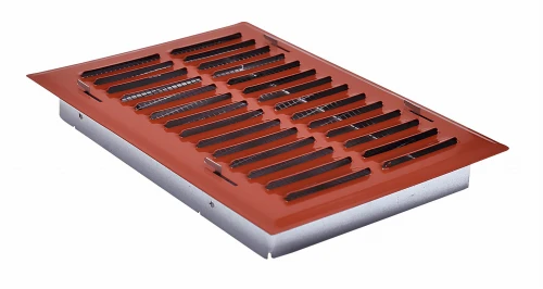 Kratka wentylacyjna 14x21 ceglasta skośna