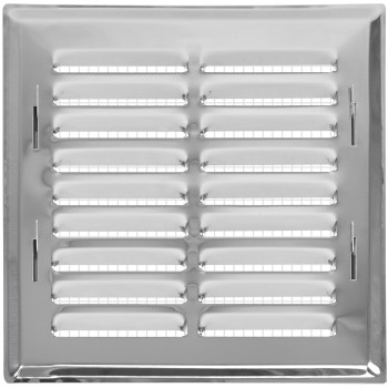 Kratka wentylacyjna 14x14 nierdzewna skośna