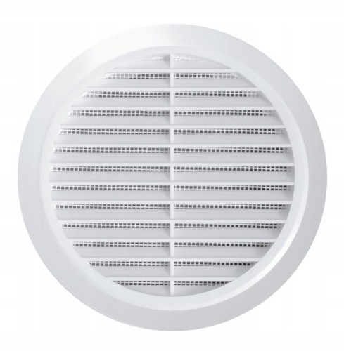 Kratka wentylacyjna Classic fi 80 biała