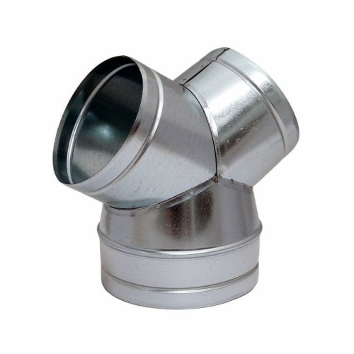 Trójnik wentylacyjny YR "Portki" 120° fi 200-2x150 ocynkowany