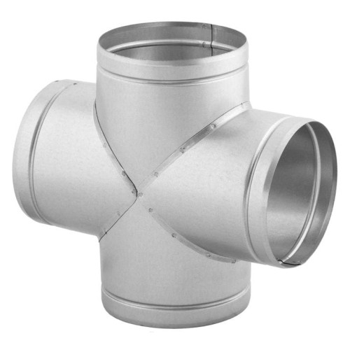 Czwórnik wentylacyjny 90° fi 160 ocynkowany