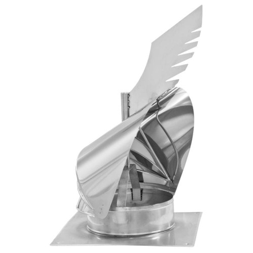 Nasada kominowa Rotowent Dragon fi 200 z podstawą