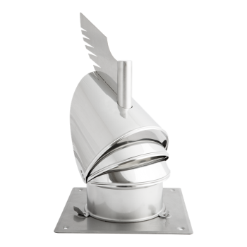 Nasada kominowa Rotowent Dragon fi 200 podstawa kwadratowa