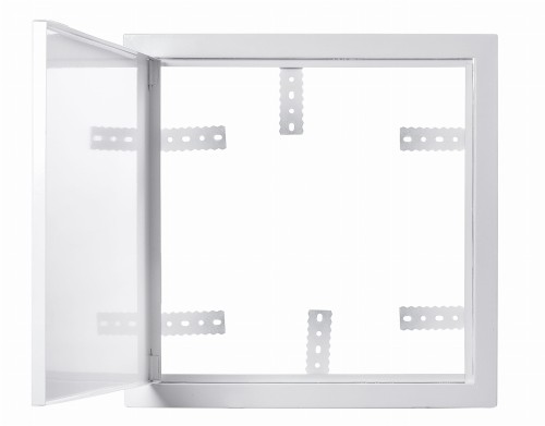 Drzwiczki rewizyjne 95x95 białe gałka