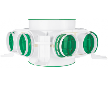 Skrzynka przelotowa do rekuperacji fi 160/200 8x75 Awenta VCB160/200-8