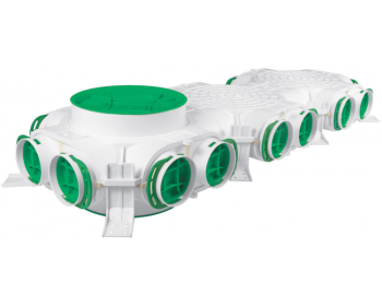 Skrzynka przelotowa do rekuperacji fi 160/200 16x75 Awenta VCB160/200-16