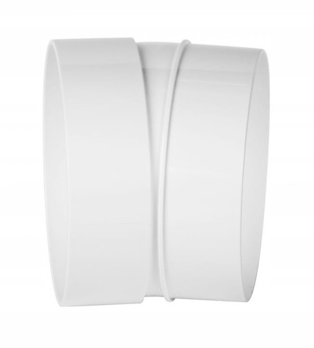 Kolano do kanałów wentylacyjnych okrągłych 15 st. fi 100 ABS Awenta KO100-23/15