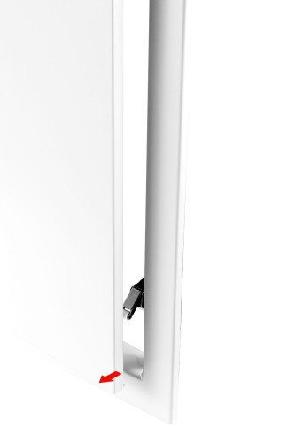 Drzwiczki rewizyjne VELITE 15x15 inox klik-klak