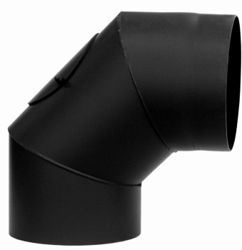  Kolano kominowe spalinowe stałe z rewizją 90º fi 220 Darco SPK