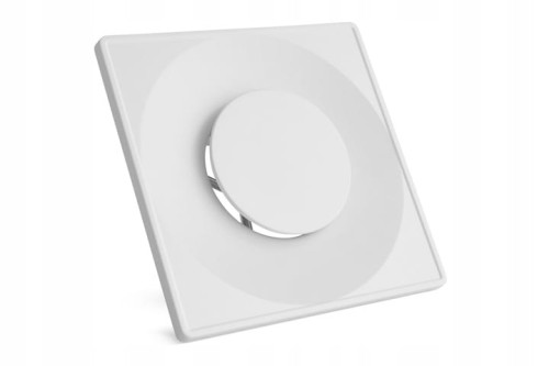 Anemostat nawiewno-wywiewny ASKV fi 150 biały mat