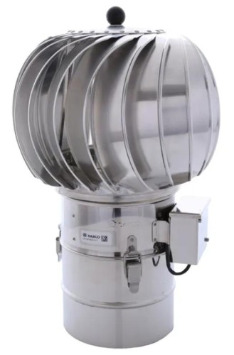 Turbowent hybrydowy Darco fi 150 podstawa otwierana CHAL