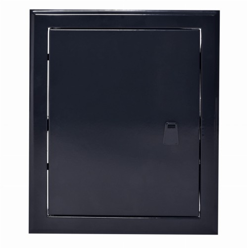 Drzwiczki rewizyjne 15x25 antracyt połysk uchwyt