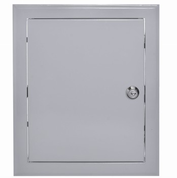 Drzwiczki rewizyjne 30x40 szare zamek