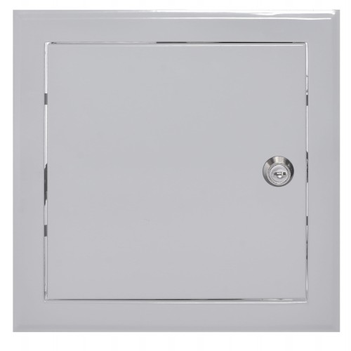 Drzwiczki rewizyjne 15x15 szare zamek