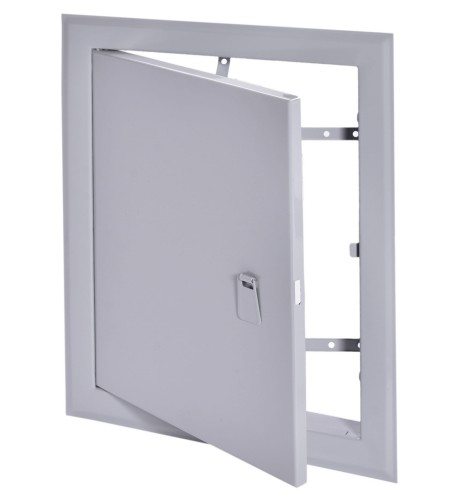 Drzwiczki rewizyjne 15x20 szare uchwyt