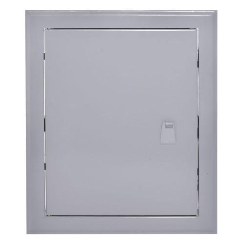 Drzwiczki rewizyjne 15x20 szare uchwyt