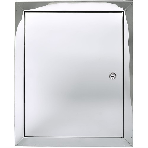 Drzwiczki rewizyjne 60x120 nierdzewne zamek