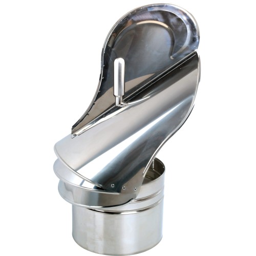 Strażak kominowy z łożyskiem fi 250 kwasoodporny z podstawą