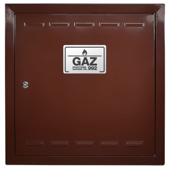 Drzwiczki gazowe 70x70 brązowe