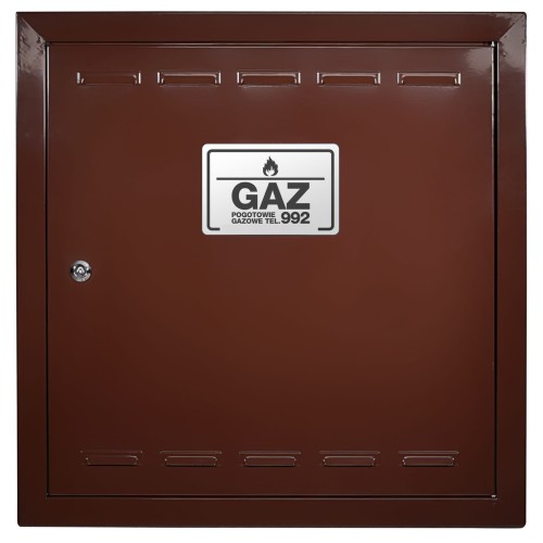 Drzwiczki gazowe 30x30 brązowe