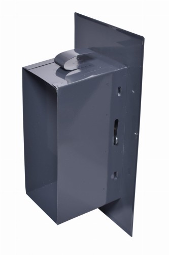 Drzwiczki do komina ceramicznego 13x26 antracyt