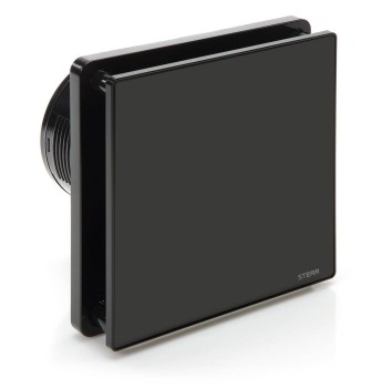 Wentylator łazienkowy Sterr BFS 100T-MB Czarny mat Timer