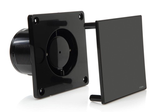 Wentylator łazienkowy Sterr BFS 100T-MB Czarny mat Timer