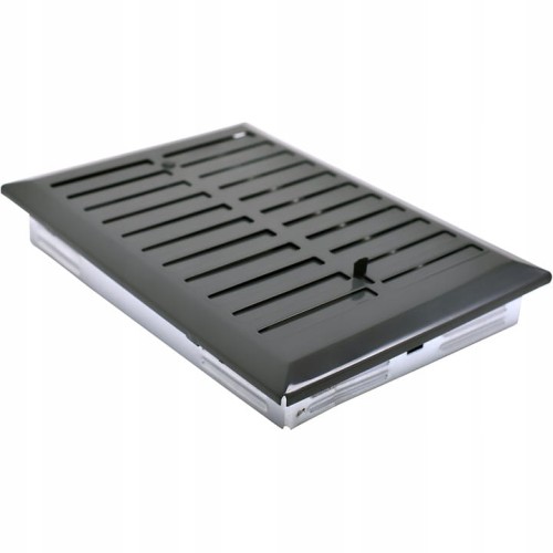 Kratka wentylacyjna 14x21 czarna regulowana