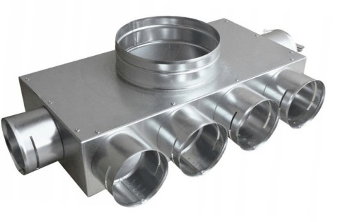 Rozdzielacz rurowy sześcio-króćcowy 6x75/160