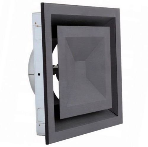 Anemostat nawiewno-wywiewny ASK fi 100 czarny mat