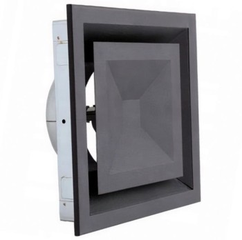 Anemostat nawiewno-wywiewny ASK fi 150 czarny mat