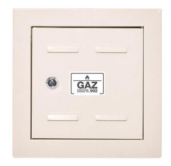 Drzwiczki gazowe 25x25 beżowe