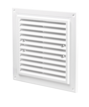 Kratka wentylacyjna WP FTMV 15x15 biała z uchwytami mocującymi