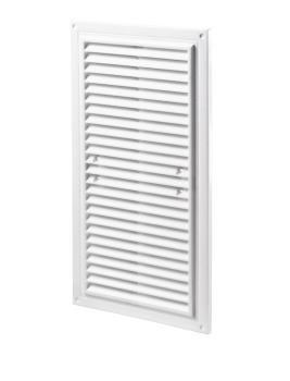 Kratka wentylacyjna WP FTMV 17,5x21,5 biała z uchwytami mocującymi 
