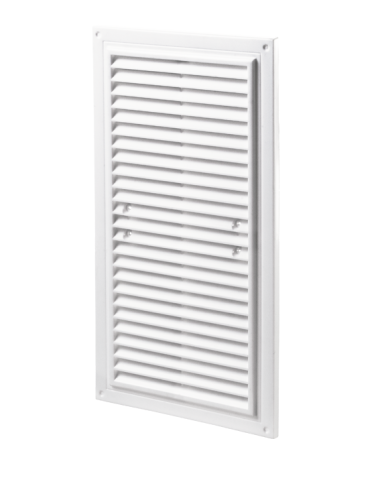 Kratka wentylacyjna WP FTMV 20,5x30 biała z uchwytami mocującymi