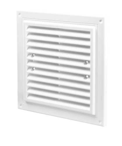 Kratka wentylacyjna WP FTMV 30x30 biała z uchwytami mocującymi