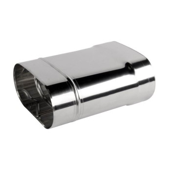 Rura kominowa owalna 120/200 0,33 mb kwasoodporna