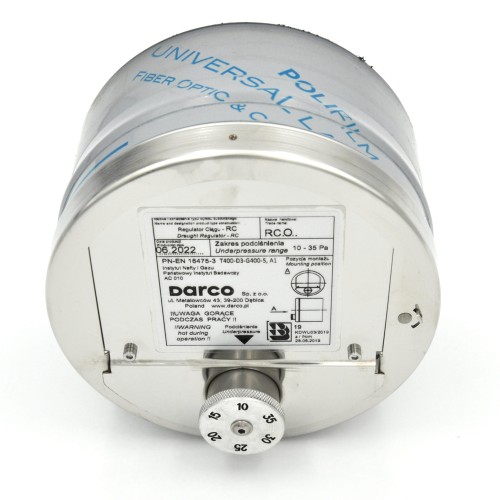 Regulator ciągu kominowego fi 150 Darco RCO-150