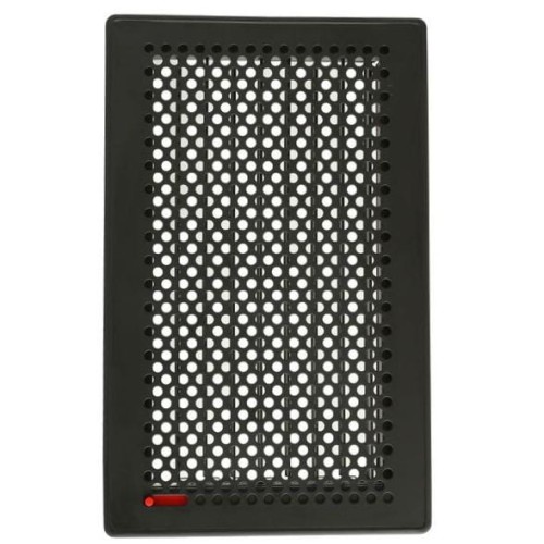 Kratka kominkowa 450x220 Trend z ruchomą żaluzją czarna