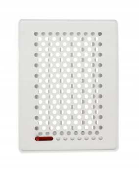 Kratka kominkowa 200x145 Trend z ruchomą żaluzją biała