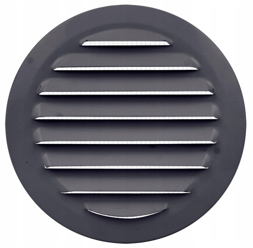 Kratka wentylacyjna fi 110 grafit skośna EWL