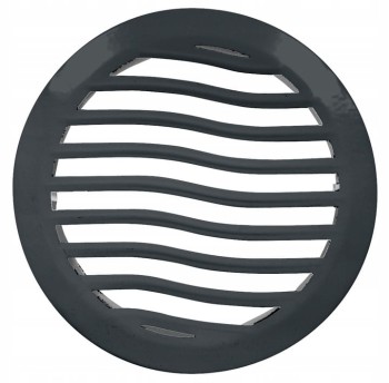 Kratka wentylacyjna fi 100 antracyt prosta EWS