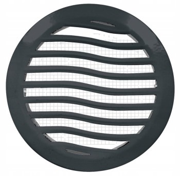 Kratka wentylacyjna fi 100 grafit prosta EWS